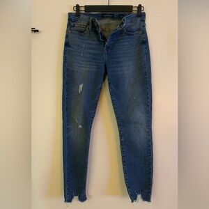 Lucky Brand 6/28 Ankle Dark Blue Skinny Jeans